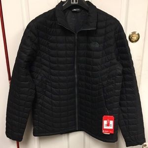 North Face Men's Tall Thermoball Black Matte LARGE